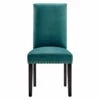 Other Dining Chair In Teal Velvet W/ High Back Design -Othe Furniture Shop 1500 1500 frame 0 8709