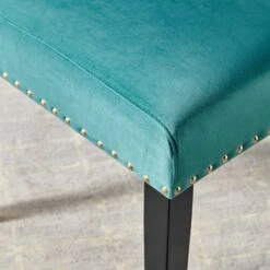 Other Dining Chair In Teal Velvet W/ High Back Design -Othe Furniture Shop 1500 1500 frame 0 8713