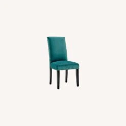 Other Dining Chair In Teal Velvet W/ High Back Design -Othe Furniture Shop 1500 1500 frame 0 8714