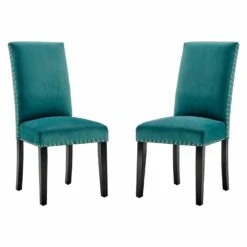 Other Dining Chair In Teal Velvet W/ High Back Design -Othe Furniture Shop 1500 1500 frame 0 8715