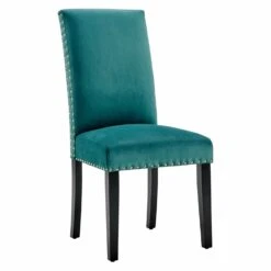 Other Dining Chair In Teal Velvet W/ High Back Design -Othe Furniture Shop 1500 1500 frame 0 8717