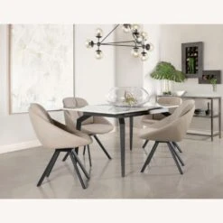 Other Side Chair In Beige Fabric W/ Orbital Seat -Othe Furniture Shop 1500 1500 frame 0 8770