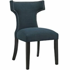 Other Dining Chair In Azure Fabric W/ Nailhead Trim -Othe Furniture Shop 1500 1500 frame 0 8789