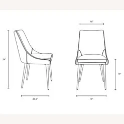 Other Modern Dining Chair In Teal Performance Velvet -Othe Furniture Shop 1500 1500 frame 0 8796
