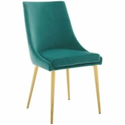 Other Modern Dining Chair In Teal Performance Velvet -Othe Furniture Shop 1500 1500 frame 0 8799