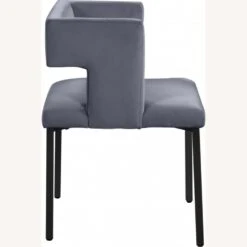 Other Dining Chair In Grey Velvet & Iron Legs -Othe Furniture Shop 1500 1500 frame 0 8831