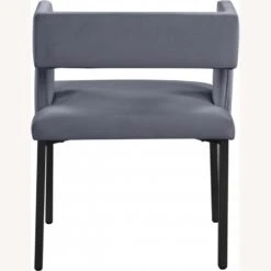 Other Dining Chair In Grey Velvet & Iron Legs -Othe Furniture Shop 1500 1500 frame 0 8835