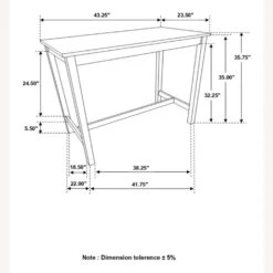Other 4-Piece Counter Height Set InChestnut & Dark Brown -Othe Furniture Shop 1500 1500 frame 0 8868