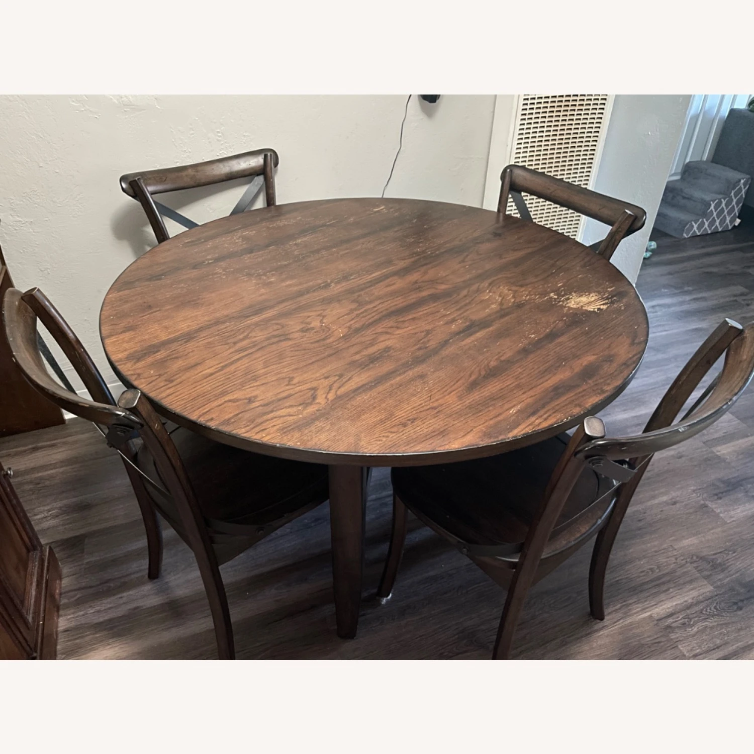 Living Spaces Dining Table Set Of 4 6 Living Spaces Dining Table Set Of 4 - Image 4