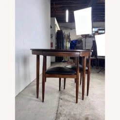 Mid Century Round Dining Table With 2 Nesting Chairs -Othe Furniture Shop 1500 1500 frame 0 8939