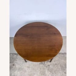 Mid Century Round Dining Table With 2 Nesting Chairs -Othe Furniture Shop 1500 1500 frame 0 8943