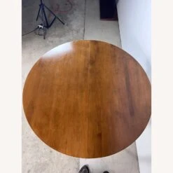 Mid Century Round Dining Table With 2 Nesting Chairs -Othe Furniture Shop 1500 1500 frame 0 8946
