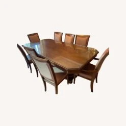 Raymour & Flanigan Dining Table Wwith Chairs -Othe Furniture Shop 1500 1500 frame 0 8978