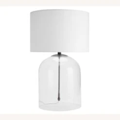 Pottery Barn AriaDome Table Lamp With Large Straight