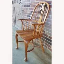 Other Custom Amish Cherry Wood Dining Table & 16 Chairs -Othe Furniture Shop 1500 1500 frame 0 9043