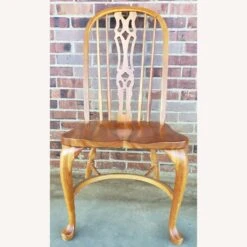 Other Custom Amish Cherry Wood Dining Table & 16 Chairs -Othe Furniture Shop 1500 1500 frame 0 9048