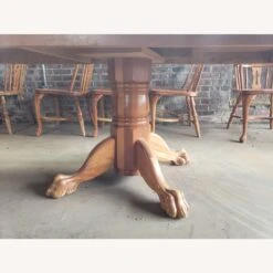 Other Custom Amish Cherry Wood Dining Table & 16 Chairs -Othe Furniture Shop 1500 1500 frame 0 9051