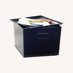 Pottery Barn Metal Stacking Storage Bins, Set Of 2 10 Pottery Barn Metal Stacking Storage Bins, Set Of 2 -Othe Furniture Shop 1500 1500 frame 0 9071