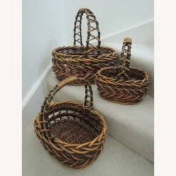 Other Thick Woven Wood Nesting Baskets (Set Of 3) -Othe Furniture Shop 1500 1500 frame 0 9078