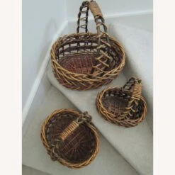 Other Thick Woven Wood Nesting Baskets (Set Of 3) -Othe Furniture Shop 1500 1500 frame 0 9080