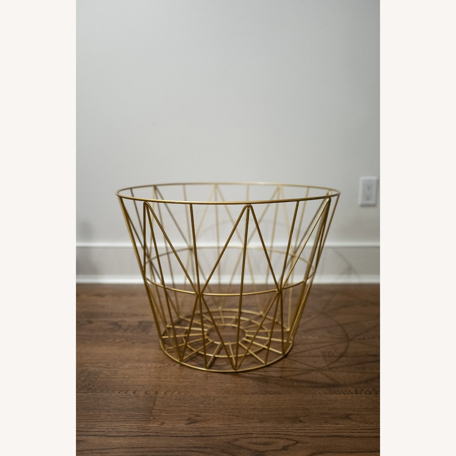 Ferm Living Large Brass Wire Basket 3 Ferm Living Large Brass Wire Basket