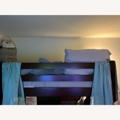 Raymour & Flanigan Chocolate Loft Bed 21 Raymour & Flanigan Chocolate Loft Bed -Othe Furniture Shop 1500 1500 frame 0 9176