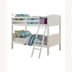 White Twin Over Twin Bunkbed -Othe Furniture Shop 1500 1500 frame 0 9190
