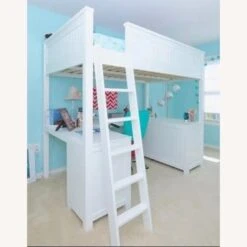 Pottery Barn Teen Beadboard Loft Bed White -Othe Furniture Shop 1500 1500 frame 0 9195