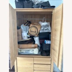 Other Ethnicraft Solid Oak Armoire / Wardrobe -Othe Furniture Shop 1500 1500 frame 0 9254