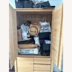 Other Ethnicraft Solid Oak Armoire / Wardrobe -Othe Furniture Shop 1500 1500 frame 0 9256