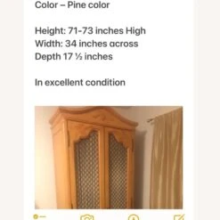 Pine Armoire -Othe Furniture Shop 1500 1500 frame 0 9273