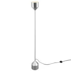 Other Floor Lamp In Silver Cone-Shaped Shade & Base -Othe Furniture Shop 1500 1500 frame 0 930