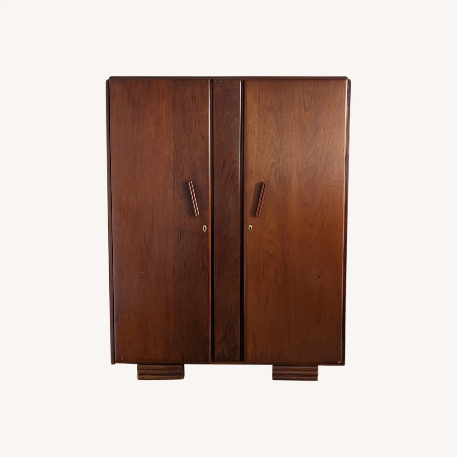 Armoire Closet Wardrobe Mid-Century 8 Armoire Closet Wardrobe Mid-Century - Image 6