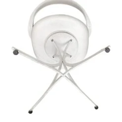 Erwine & Estelle Laverne White Lotus Swivel Chair -Othe Furniture Shop 1500 1500 frame 0 9474