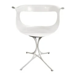 Erwine & Estelle Laverne White Lotus Swivel Chair -Othe Furniture Shop 1500 1500 frame 0 9475