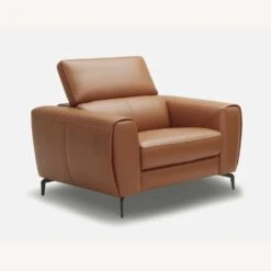 Other Motion Chair In Caramel Italian Leather Finish