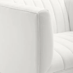 Other Armchair InWhite Channel Tufted Performance Velvet -Othe Furniture Shop 1500 1500 frame 0 9599