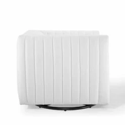 Other Glam Deco Armchair In White Velvet Upholstery -Othe Furniture Shop 1500 1500 frame 0 9635