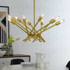 Other Mid-Century Pendant Light In Brass Metal Finish -Othe Furniture Shop 1500 1500 frame 0 97