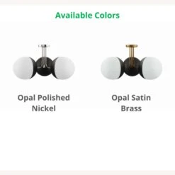 Other 3-Light Ceiling Light In Opal Polished Nickel 21 Other 3-Light Ceiling Light In Opal Polished Nickel -Othe Furniture Shop 1500 1500 frame 0 982