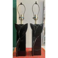 Vintage Deco Inspired Lamps, Glossy Botanic Design -Othe Furniture Shop 1500 1500 frame 0 991