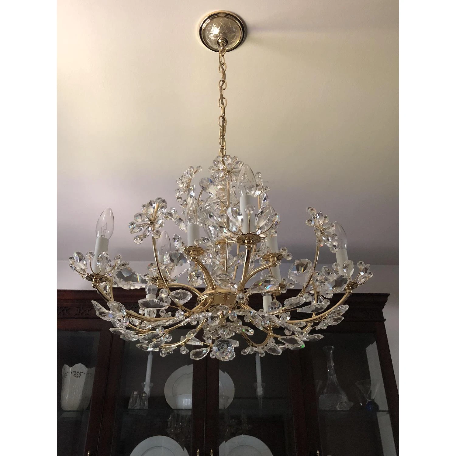 Schonbek Swarovski Primrose 5863 Chandelier 18 Schonbek Swarovski Primrose 5863 Chandelier - Image 16